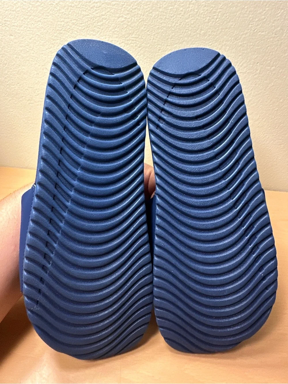 NWT Nike Kawa Slide Blue Void/Signal Blue Sandals  Kids Sz 6Y 819352-404